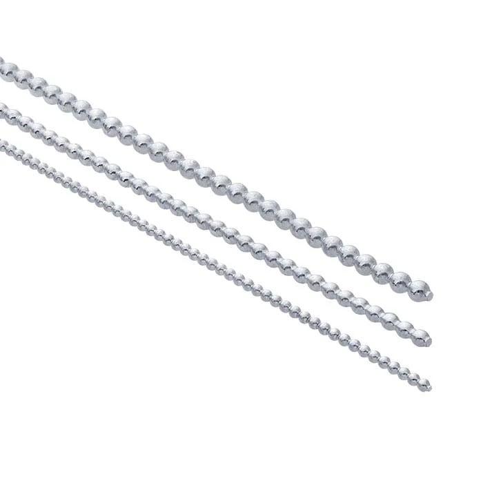 Sterling Silver Full-Bead Wire, Dead-Soft RioGrande