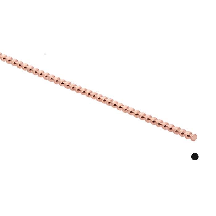 10 Metri Di Filo Quadrato Per Gioielli In Oro Rosa 20 Gauge - Morbido Morto, 14/20 Gold Filled, Ideale Per Creazioni Wire Wrapping - 4