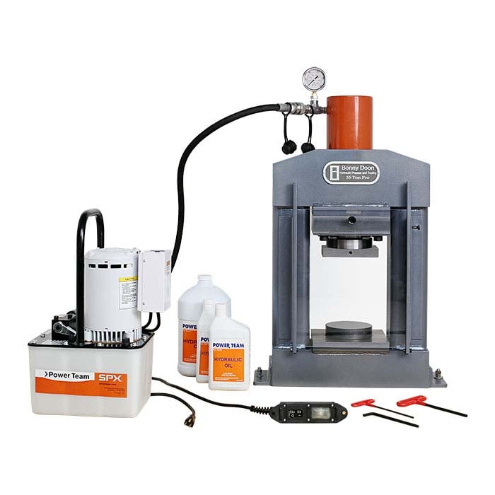 Bonny Doon 55-Ton Pro Electric Hydraulic Press & Ram 110437