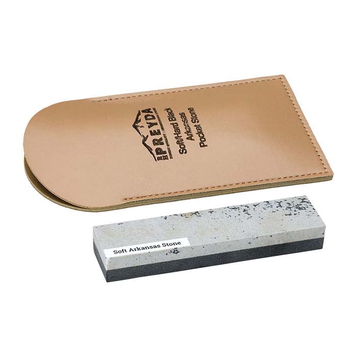 Soft/Dunston Black Combination Arkansas Sharpening Stone - RioGrande