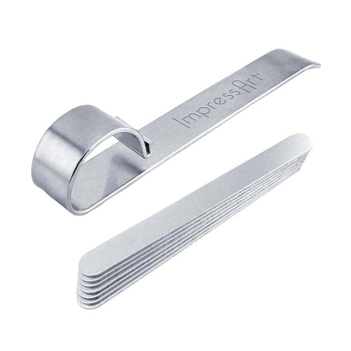 Bracelet Aluminium Vierge ImpressArt – Lot De 10 – 14 Ga (3/8" X 6") – Pour Gravure