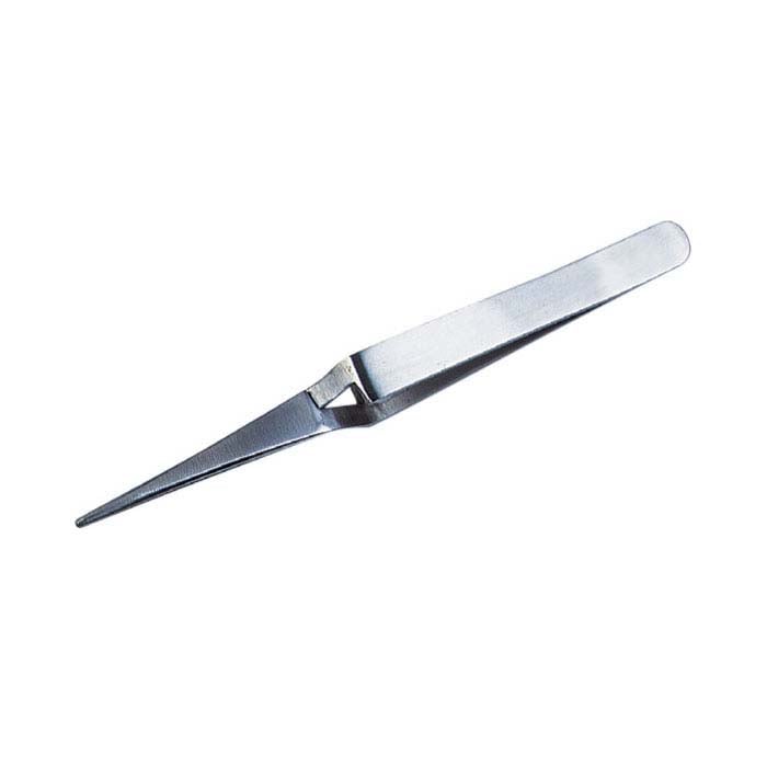 CROSS LOCK TWEEZERS SELF CLOSING FIBER GRIP 6-1/2 SET OF 2