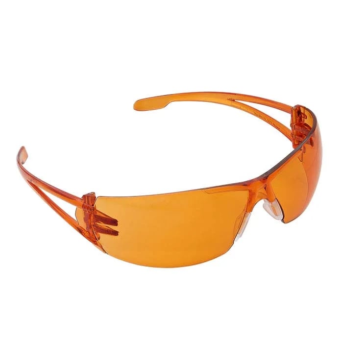サングラス+メガネ BAUSCH&LOMB SAFETY EYE GLASS AMBER Amber Safety Glasses - RioGrande