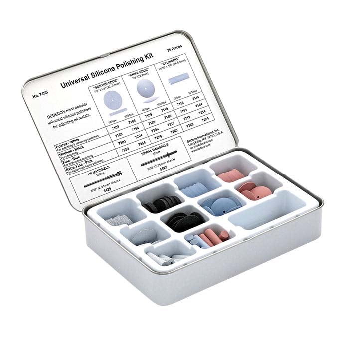 Dedeco Universal Silicone Polishing Kit, Unmounted