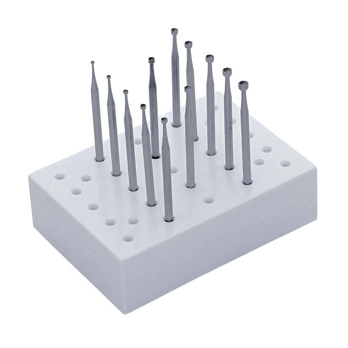 Swiss Made Large Cup Bur Set – 5 Piece Fig. 77b Concave Cutters (6mm To 10mm)