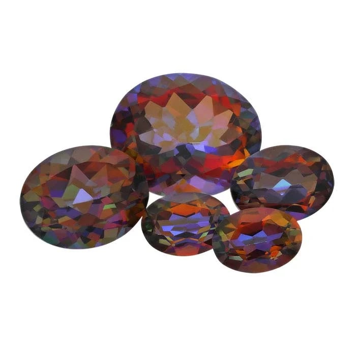 Azotic Cosmopolitan Mystic™ Topaz Oval Faceted Gemstone - RioGrande