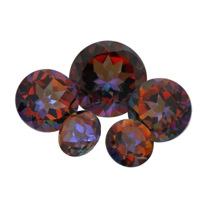Azotic Cosmopolitan Mystic™ Topaz Round Faceted Gemstone - RioGrande
