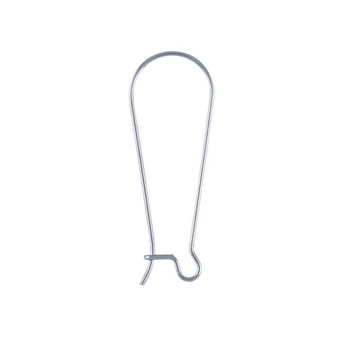 thumbnail image 2 of Surgical Steel Ear Wires – Kidney Wire Shape, 144 Pair Pack, 0478 2 of 5