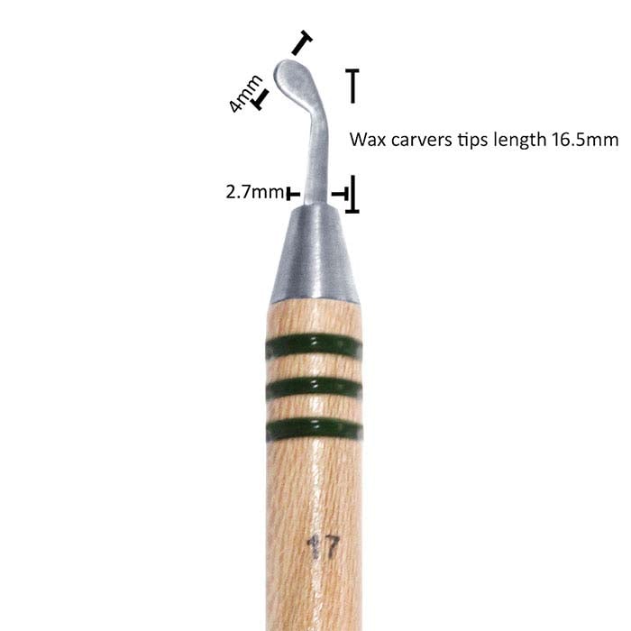 Wolf Wax Carving Tools, Set of 18 - RioGrande