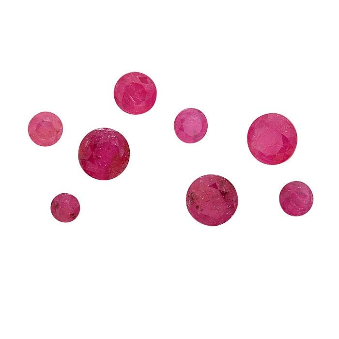 ロデオクィーン American Mined™ Rodeo Queen Ruby™ 1.75mm Round Faceted
