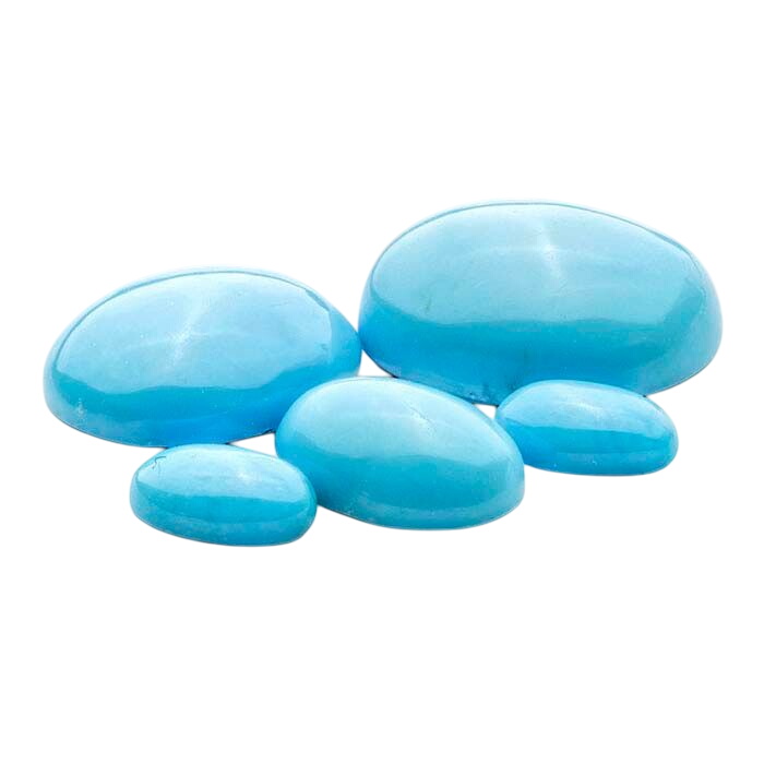 American Mined™ Arizona Turquoise Oval Cabochon - RioGrande