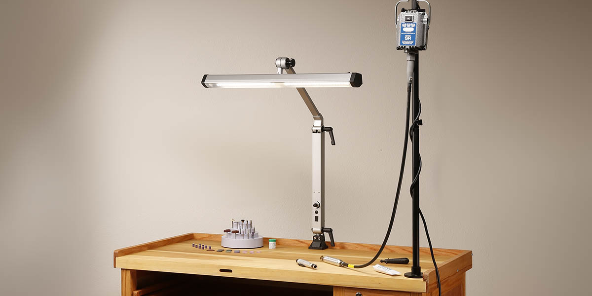 The Rio Grande Guide to Buying a Jeweler's Workbench Part Four: Bench  Lighting - RioGrande