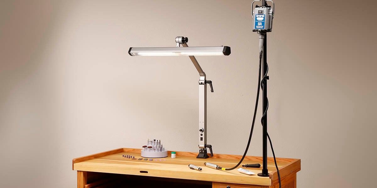 The Rio Grande Guide to Buying a Jeweler's Workbench Part Four: Bench  Lighting - RioGrande