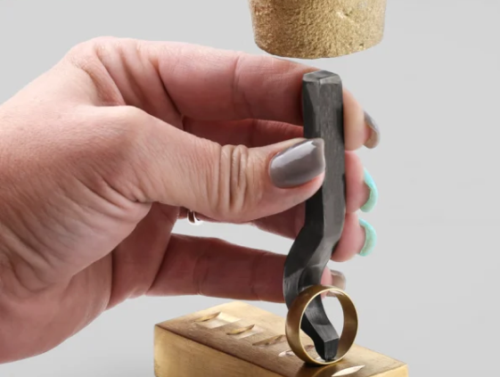 Custom marking stamps process step 1
