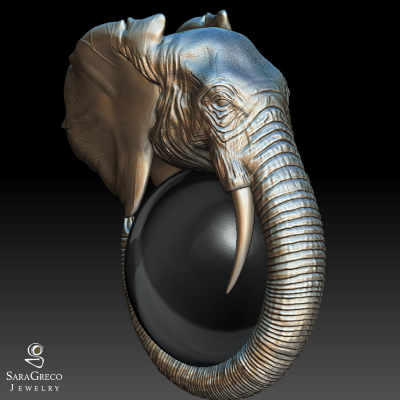 3D Elephant
