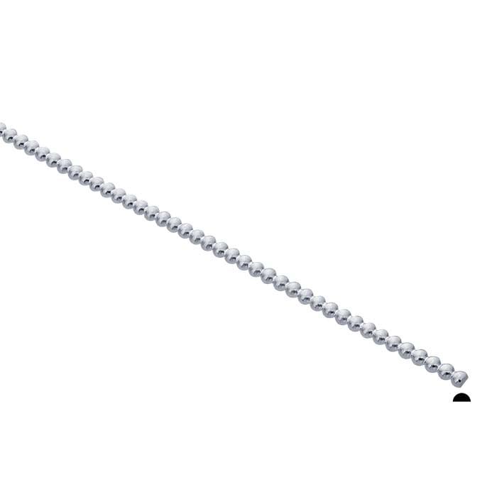Sterling Silver Half-Bead Wire, Dead-Soft - RioGrande