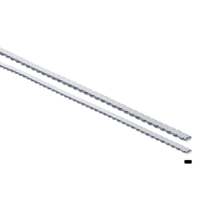Sterling Silver Flattened Pattern Twist Wire, Soft RioGrande