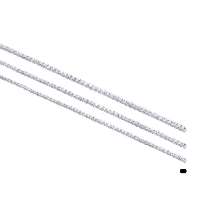 Sterling Silver Pattern #4 Sparkle Wire, 1/4-Hard - RioGrande Sterling Silver Pattern #4 Sparkle Wire, 1/4-Hard - RioGrande