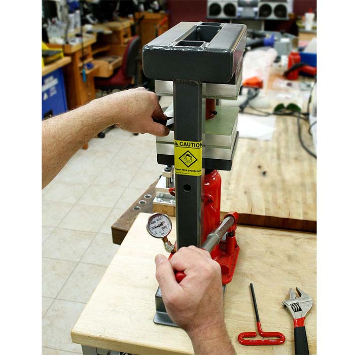 Bonny Doon Classic Manual Jewelry Hydraulic Press & Ram RioGrande