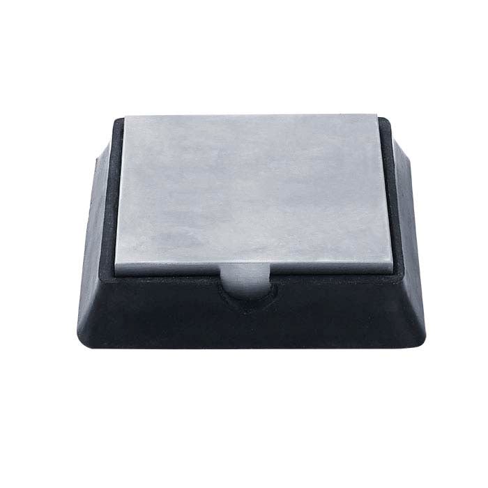 4" X 4" X 1" Thick Jewelers Rubber Bench Block - Base For Steel Block & Dapping