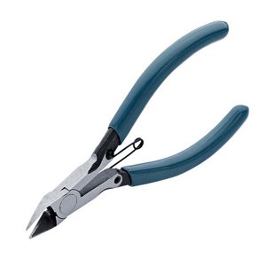 TOOLEAGUE Wire Flush Cutters, 7-inch C-RV Ultra Sharp Flush Cut Pliers,  Heavy Duty wire cutters for crafts,artificial flowers,Jewelry Making