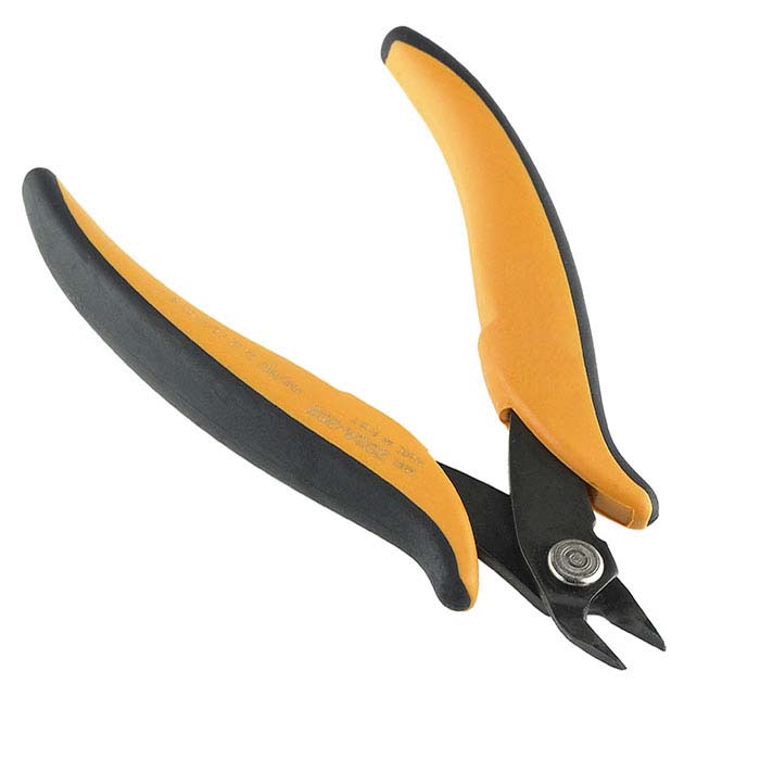 Miniature wire cutter and strand trimming tool (Flush Cut)