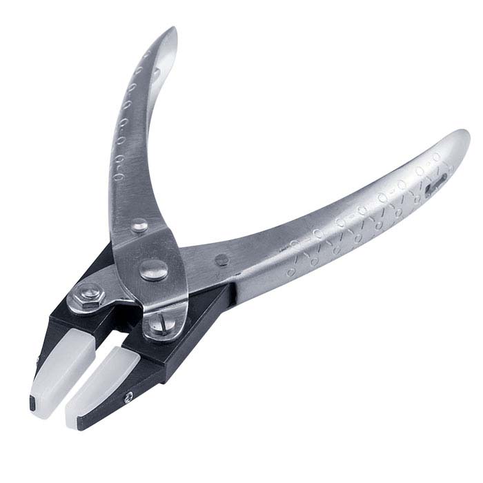 5-1/2 Parallel-action Pliers With Nylon Jaws Non-marring Jewelry Making  Metal Wire Bending Forming Tool PLR-864.00 
