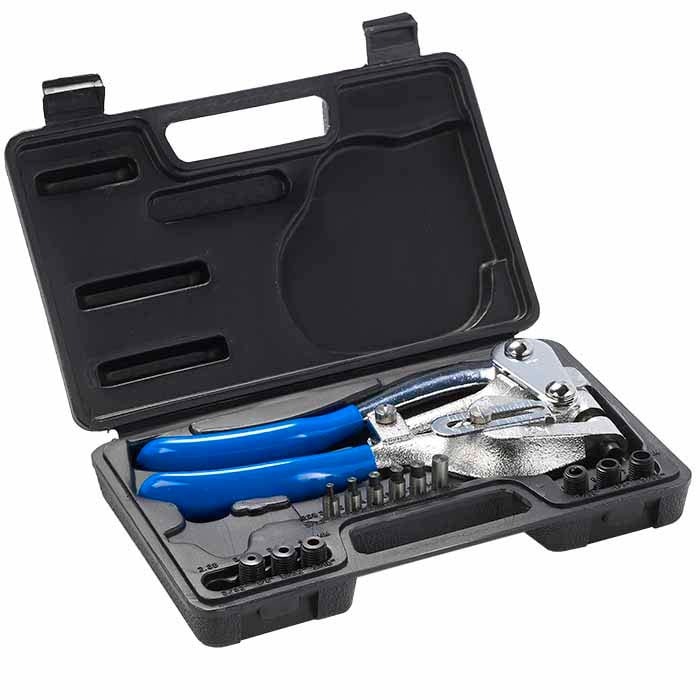 Europower Large Hole Punch Pliers with 7 Popular Sizes, PLR-137.00