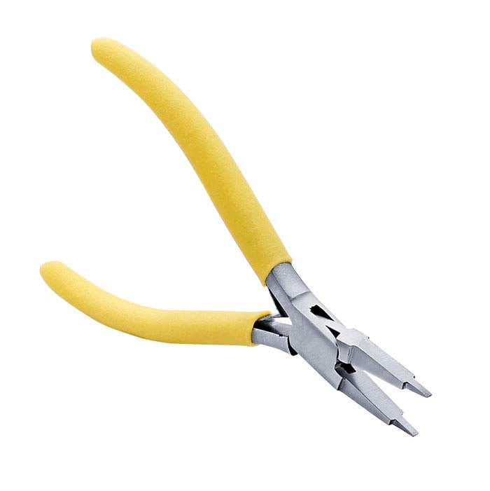 Flat Nose Pliers W/ Non-marring Nylon Jaws PVC Grips Jewelry Making Metal  Forming Repair Tool PLR-0030 