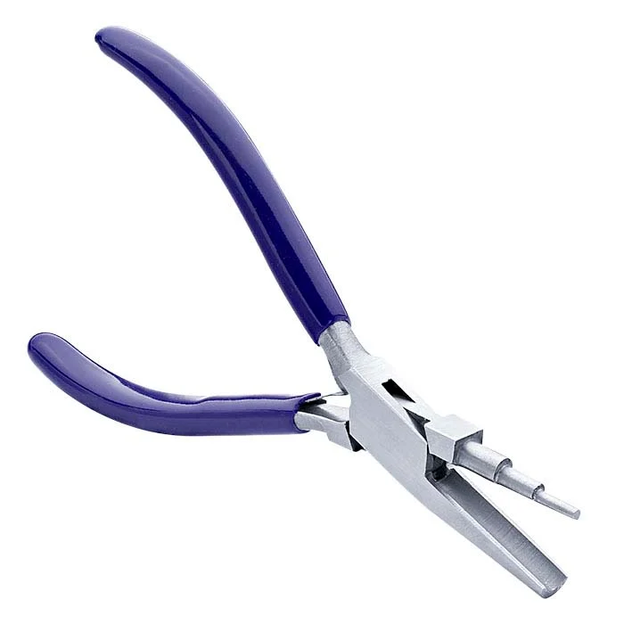 Stepped Round and Concave-Nose Wire-Wrapping Pliers RioGrande