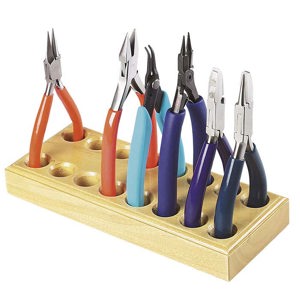 Solid Wood Pliers and Cutters Rack