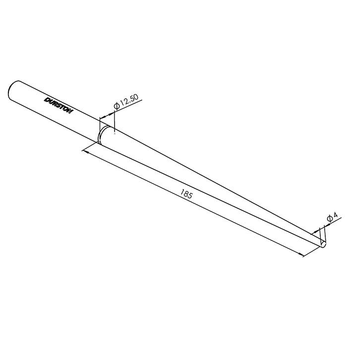Durston Steel Tapered Round BezelForming Mandrel RioGrande