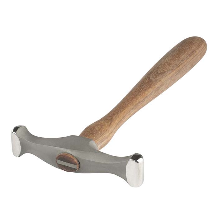 GR社製 1HX #725 Haefner Signature Fretz® HMR-102 Silversmith Wide Raising Hammer, 7 oz