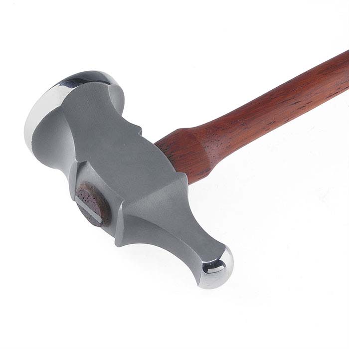 Fretz® HMR-7 Jeweler's Planishing Hammer with Nine Nylon Inserts - RioGrande