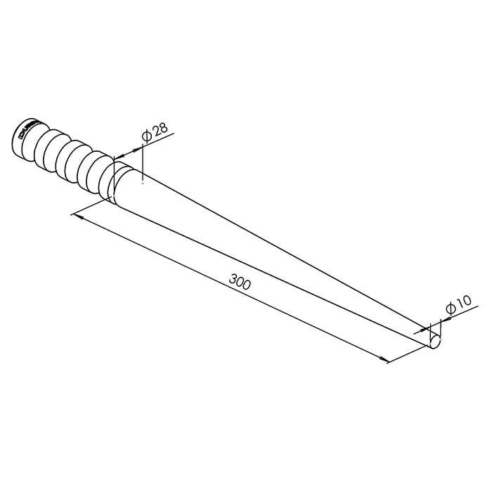 Rockwell Hardened Steel Ring Mandrel — PERRIN