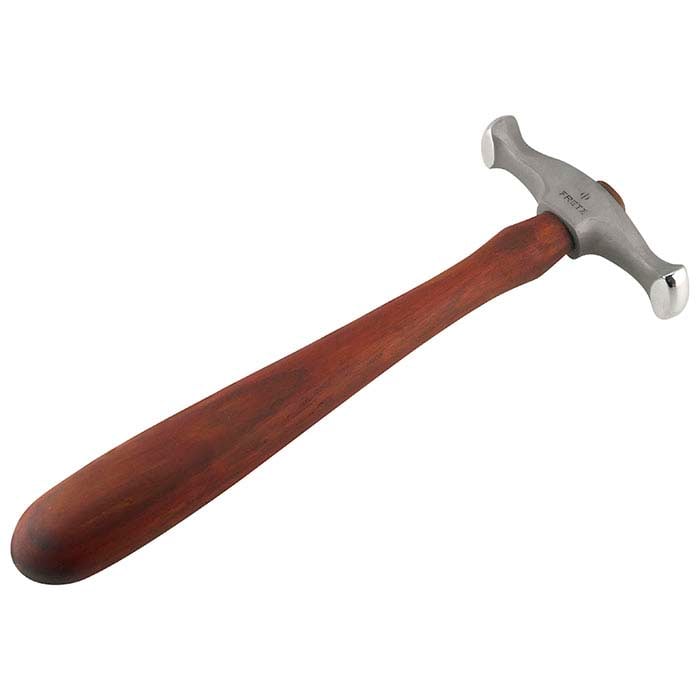 Fretz HMR-9 Jeweler's Rounded Wide Raising Hammer 3.1 oz.