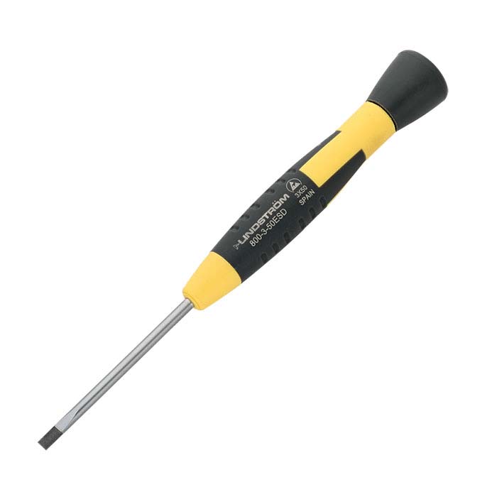 Lindstrom 3mm Flat Blade ESD Safe Precision Screwdriver RioGrande