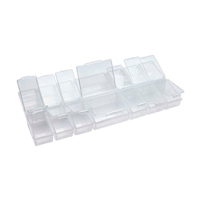 Plastic 14-Compartment Organizer Box - RioGrande