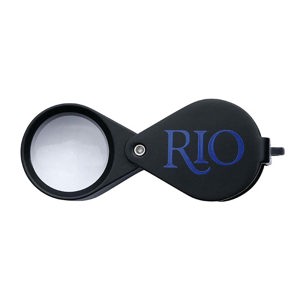 Rio 10X Triplet Loupe, Black - RioGrande