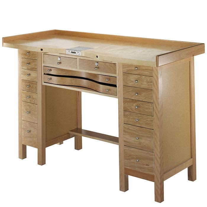 Jeweler's 16-Drawer Workbench 113434