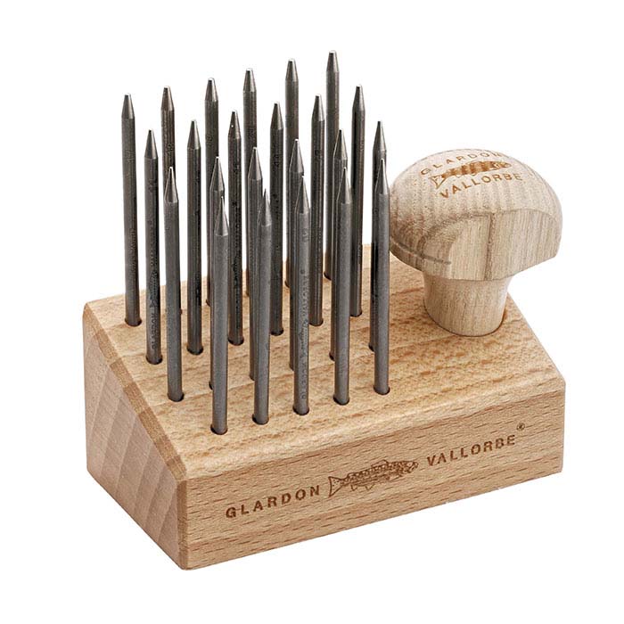 Glardon Vallorbe Beading Tool & Holder Set, 23Piece RioGrande