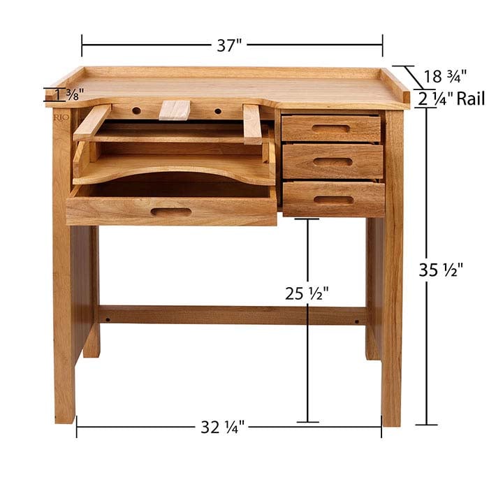 Heavy Duty Jewelers Work Bench