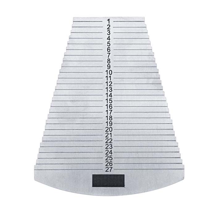 steel-bangle-bracelet-gauge-riogrande for Free Printable Bracelet Sizer Cone Steel Bangle Bracelet Gauge - RioGrande for Free Printable Bracelet Sizer Cone