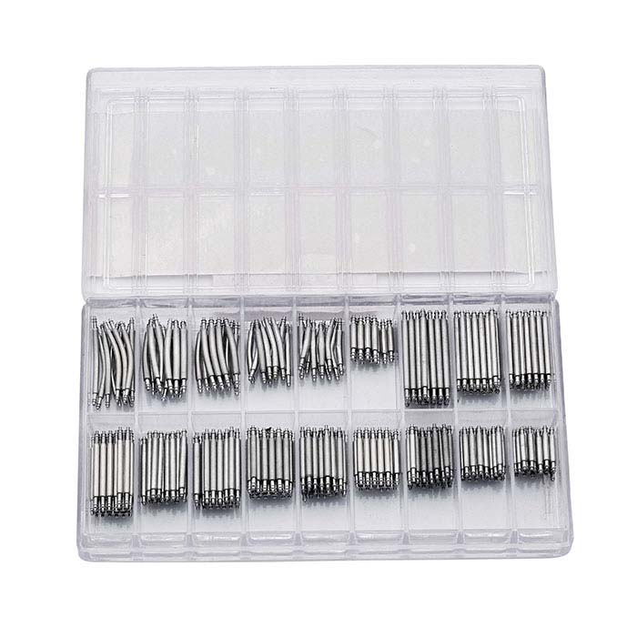 Stainless Steel Curved and Straight SpringBar Assortment RioGrande