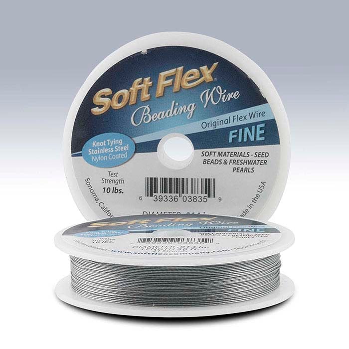 Soft Flex® 21Strand Original Satin Silver Beading Wire RioGrande