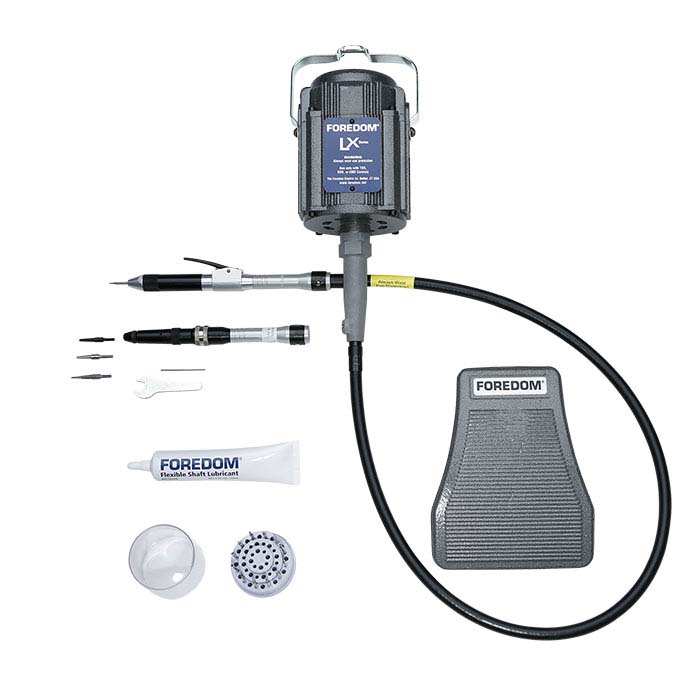 Foredom K.2845 System with LX Motor H.15 H.18 Handpieces and