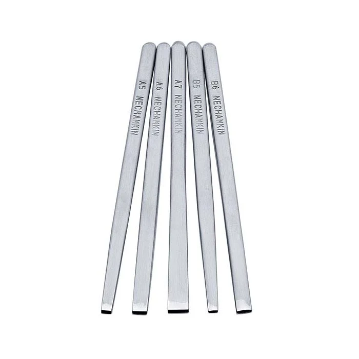 Nechamkin Thick Line Chasing Tool Set, Set of 5 - RioGrande