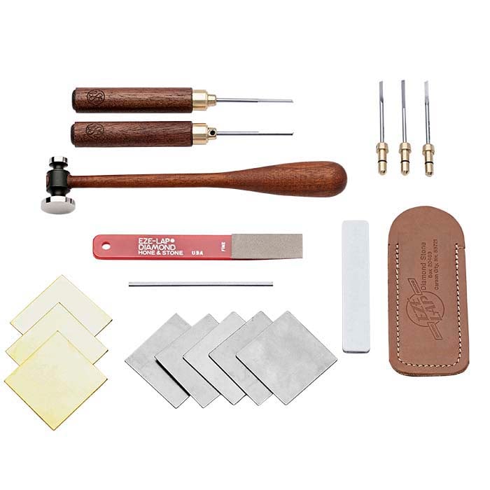 Sam Alfano Hammer and Chisel Engraving Kit with Old School