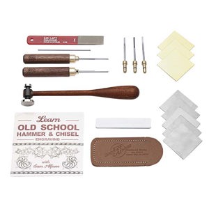 Sam Alfano Hammer and Chisel Engraving Kit with Old School