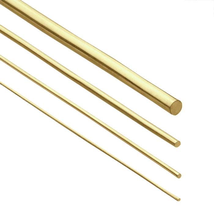 Choose Gauge & Temper #260 Yellow Brass 1 Lb. Spool Brass Round Wire 